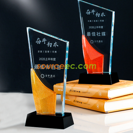 Customization Crystal Trophy Corporate Gifts