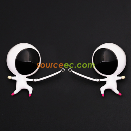Customization Creative Fencing Keychain Corporate Gifts