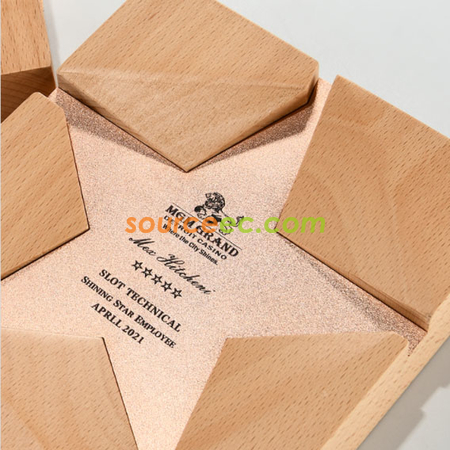 Customization Wood Trophy Corporate Gifts