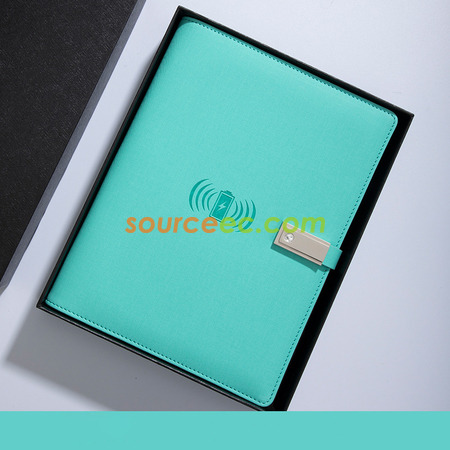 Customization Wireless charging notebook Corporate Gifts