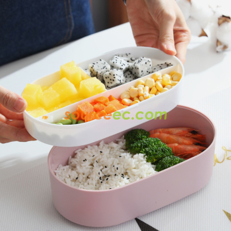 Customization Double-Layer Lunch Box Corporate Gifts