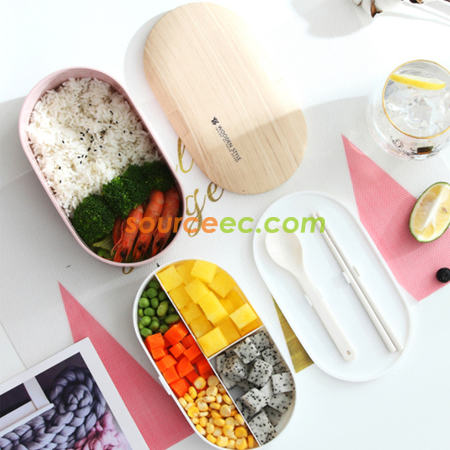 Customization Double-Layer Lunch Box Corporate Gifts