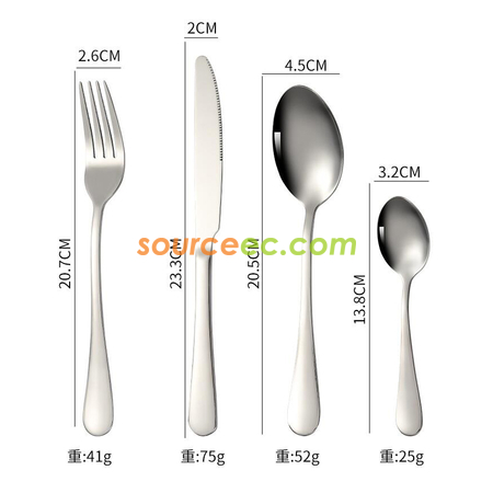 Customization Stainless Steel Tableware Corporate Gifts