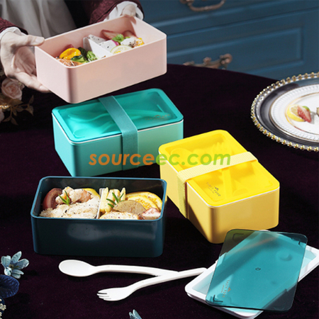 Customization Rectangular Bento  Box Corporate Gifts