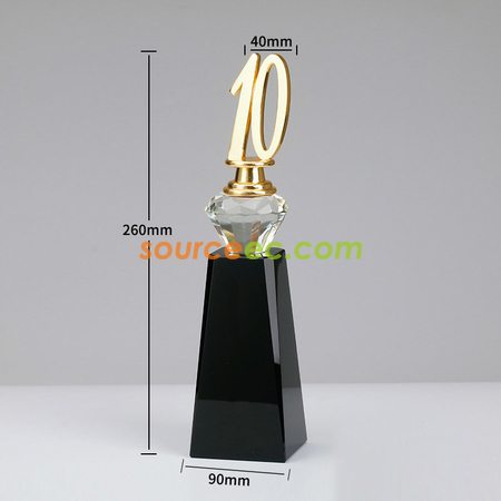 Customization Anniversary Crystal Trophy Corporate Gifts