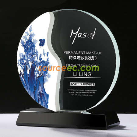 Customization Ceramic Crystal Trophy Corporate Gifts