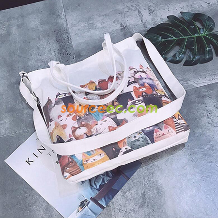 Customization Canvas Hand Messenger Bag Corporate Gifts