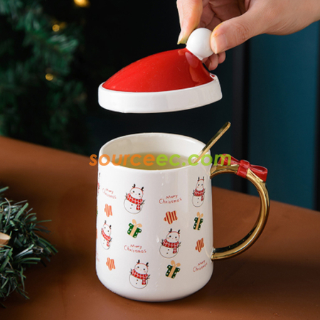 Customization Christimas Ceramic Mug Corporate Gifts