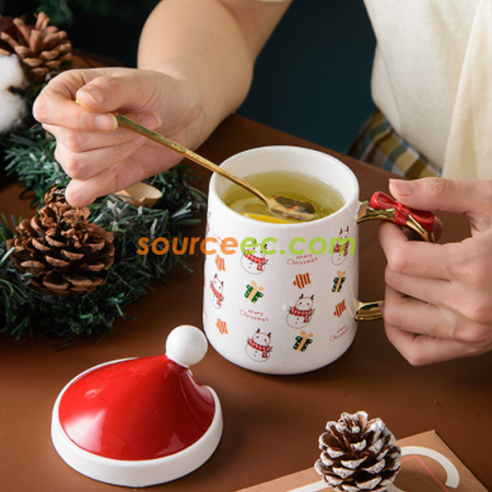 Customization Christimas Ceramic Mug Corporate Gifts