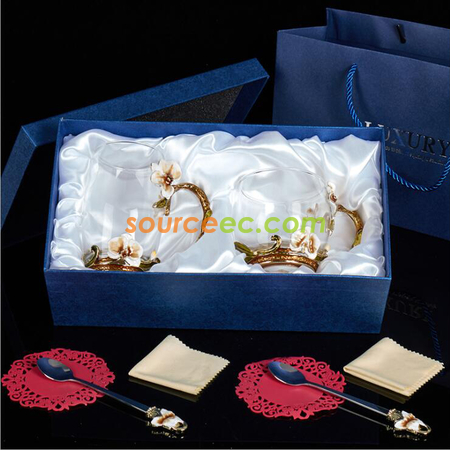 Customization Enamel Cup Set Corporate Gifts