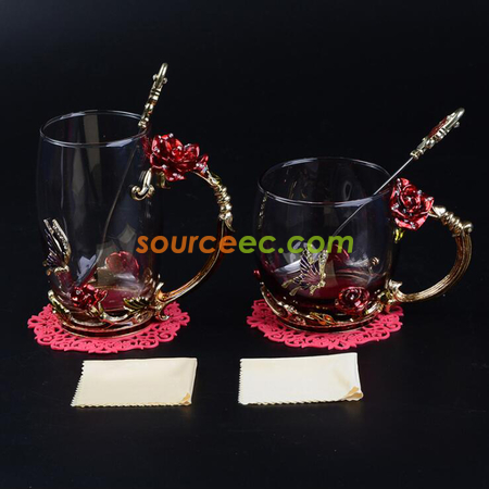 Customization Enamel Cup Set Corporate Gifts