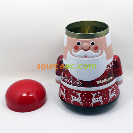Customization Santa Gift Can Corporate Gifts