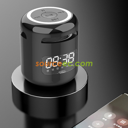 Customization Bluetooth Speaker  With Clock Corporate Gifts