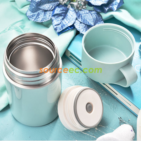 500ml Vacuum Insulated Soup Flask Leak-proof 316 Stainless Steel Food Jar  Lunch Container For School