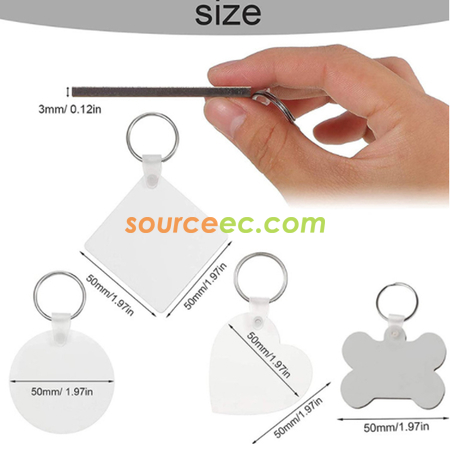 Customization Wooden Keychain Corporate Gifts