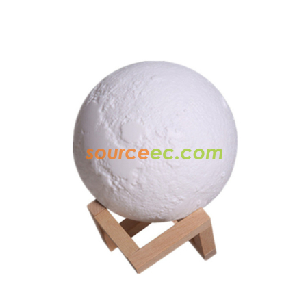 Customization 3D Moon Lamp With Humidifier Corporate Gifts