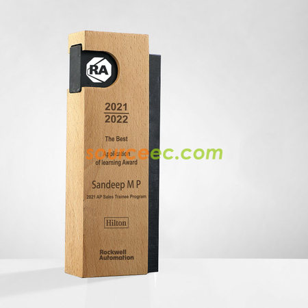 Customization Wood Inkstone Trophy Corporate Gifts