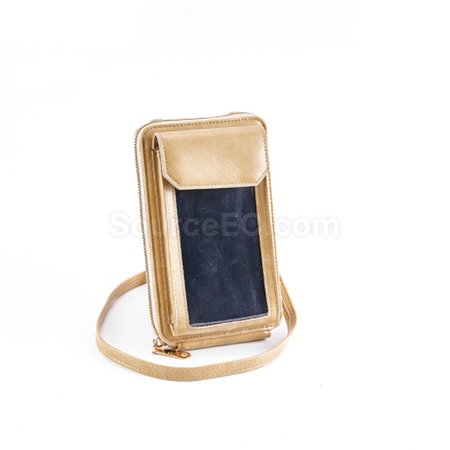 Customization PU Wallet With Touch Phone Bag Corporate Gifts