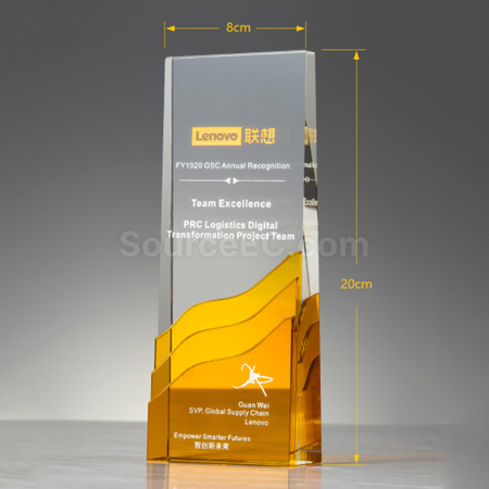 Customization Crystal Trophy Corporate Gifts