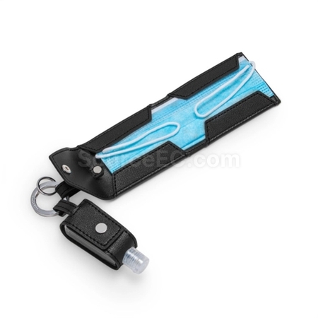 Customization PU Storage Bag For Hand Sanitizer And Mask Corporate Gifts