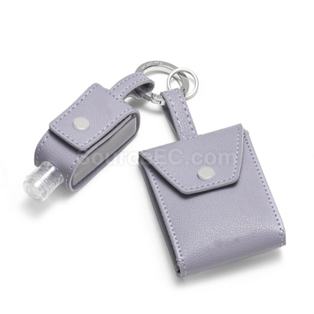 Customization PU Storage Bag For Hand Sanitizer And Mask Corporate Gifts