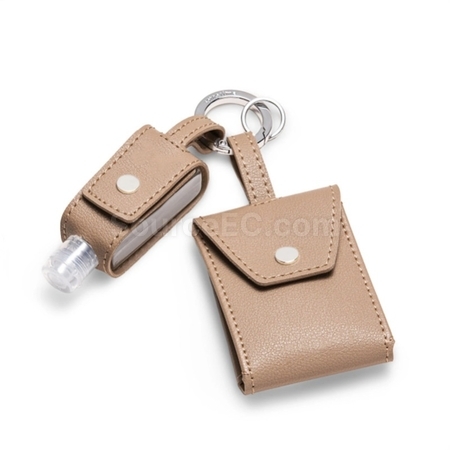 Customization PU Storage Bag For Hand Sanitizer And Mask Corporate Gifts