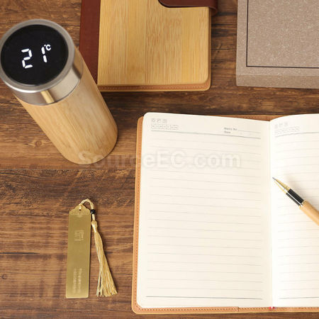 Customization Bamboo and wood insulation Cup notebook business gift set Corporate Gifts