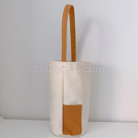 Customization Canvas Water Cup Storage Bag Corporate Gifts