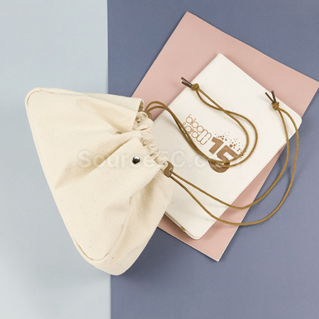 Customization Canvas Drawstring Cosmetic Bag Corporate Gifts