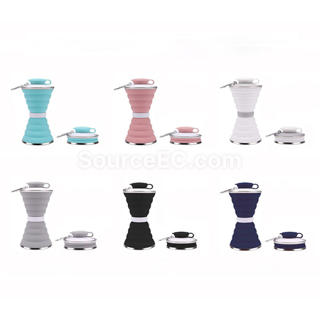 Customization Silicone Folding Water Cup Corporate Gifts