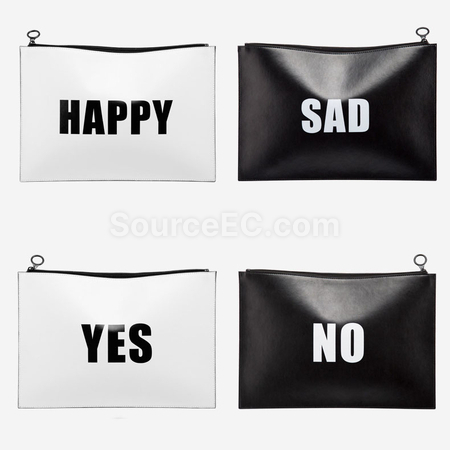 Customization PU A4 Zip Folder Corporate Gifts