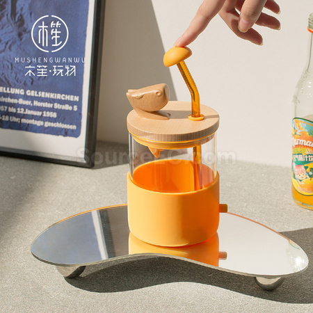 Customization Simple Straw Glass Corporate Gifts