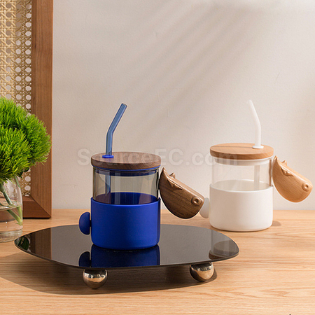Customization Simple Straw Glass Corporate Gifts