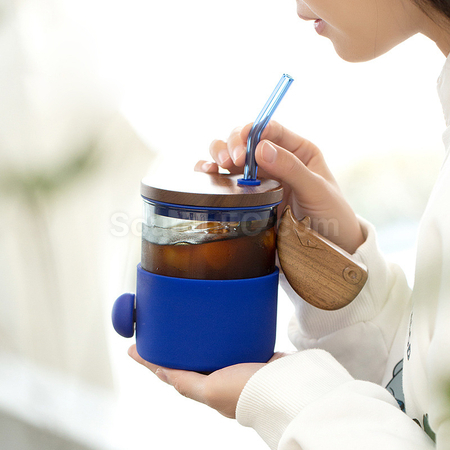 Customization Simple Straw Glass Corporate Gifts