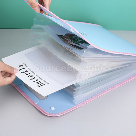 Customization Vertical Multi-Layer Document Bag Corporate Gifts