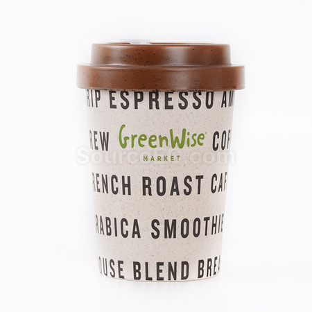 Customization 350ML Bamboo Fiber Coffee Cup Corporate Gifts