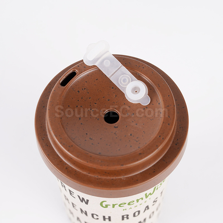 Customization 350ML Bamboo Fiber Coffee Cup Corporate Gifts