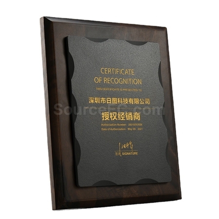 Customization Marble Authorization Medal Corporate Gifts