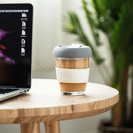 Customization Glass Coffee Cup Corporate Gifts