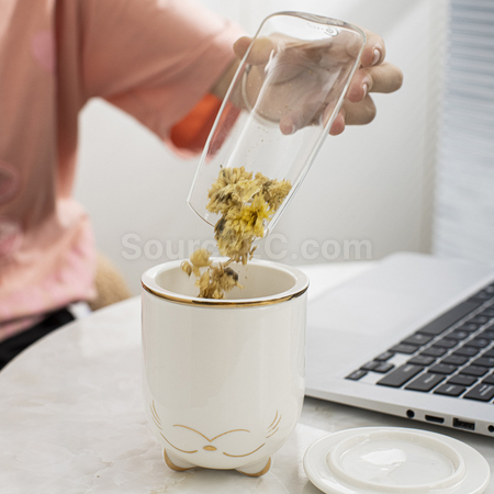 Customization Zhaocai Cat Tea Cup Corporate Gifts