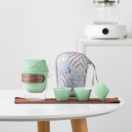 Customization Zhaocai Cat Tea Cup Corporate Gifts