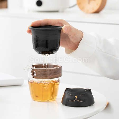 Customization Zhaocai Cat Tea Cup Corporate Gifts