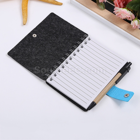 Customization Felt Notebook Corporate Gifts