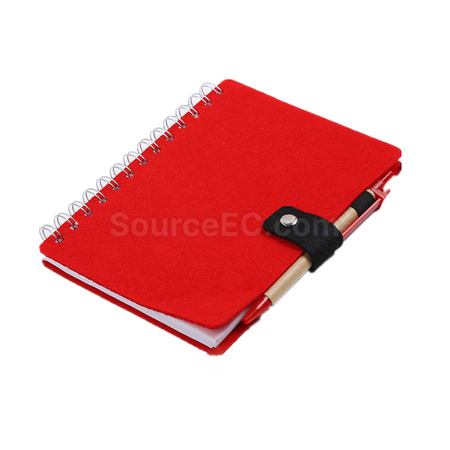 Customization Felt Notebook Corporate Gifts