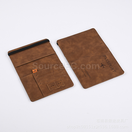 Customization Pu RFID Passport Case Corporate Gifts