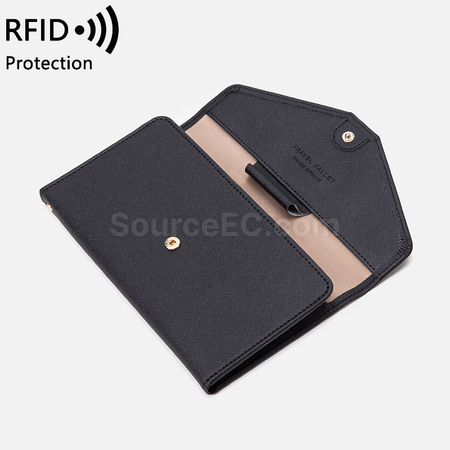 Customization Pu RFID Passport Case Corporate Gifts