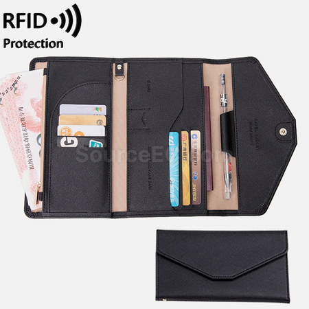 Customization Pu RFID Passport Case Corporate Gifts