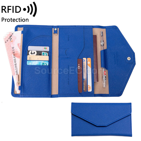 Customization Pu RFID Passport Case Corporate Gifts
