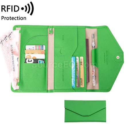 Customization Pu RFID Passport Case Corporate Gifts