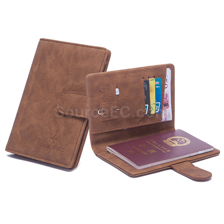 Customization Pu RFID Passport Case Corporate Gifts